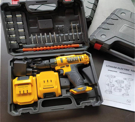 Taladro Percutor Eléctrico Recargable