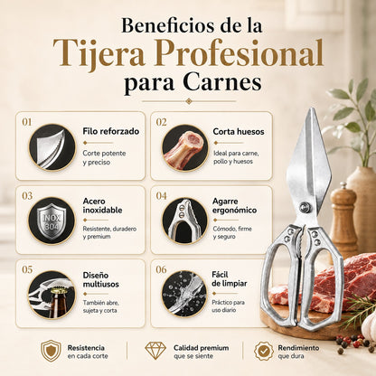 Tijeras profesionales de cocina