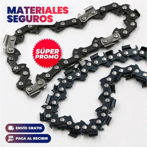 DISCO CON CADENA PARA CORTE DE MADERA