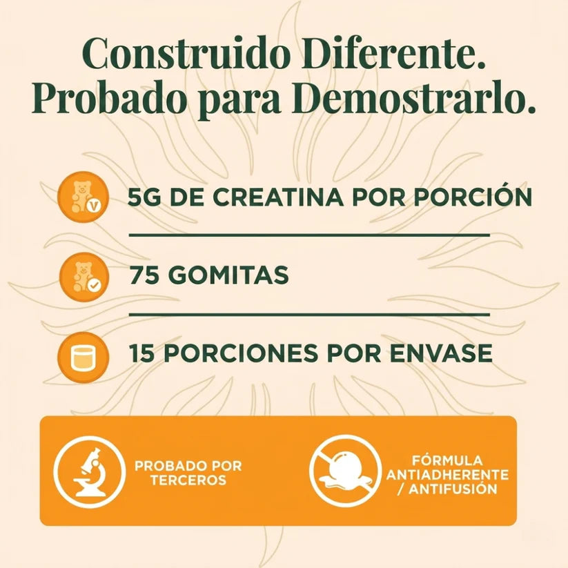GOMITAS CREATINE WOMEN´S