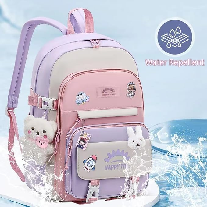 Mochila Kawaii con accesorios