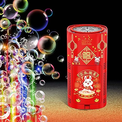 MAQUINA DE BURBUJAS Y FUEGOS ARTIFICIALES