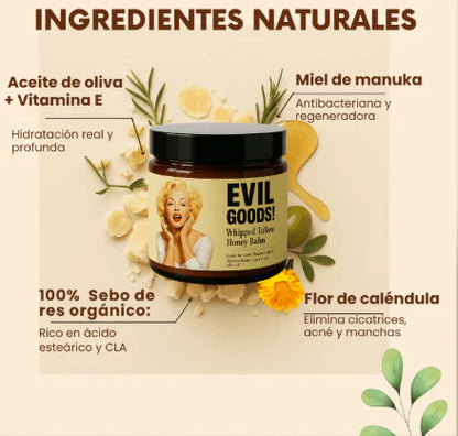 BALSAMO DE CEBO DE RES Y MIEL DE MANUKA
