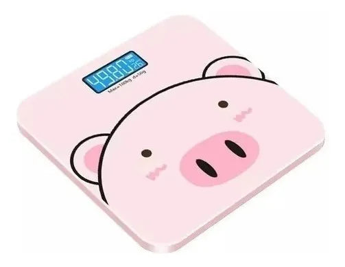 Báscula electrónica de casa diseño cerdito 🐷