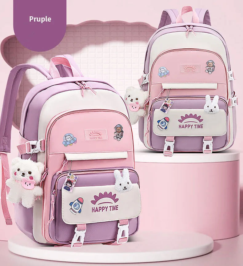 Mochila Kawaii con accesorios