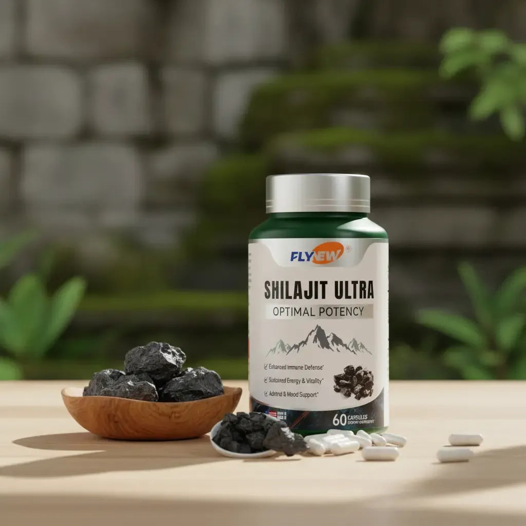 Suplemento Shilajit Ultra Energía Fuerza Potencia Flynew