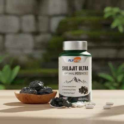 Suplemento Shilajit Ultra Energía Fuerza Potencia Flynew