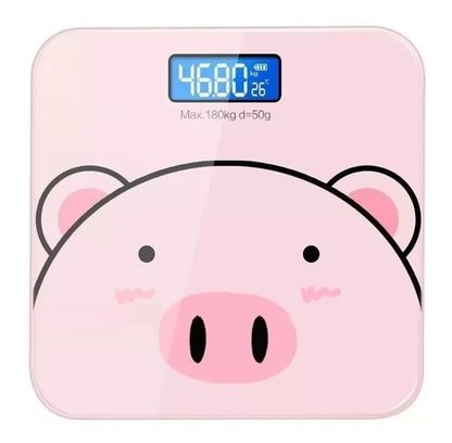 Báscula electrónica de casa diseño cerdito 🐷
