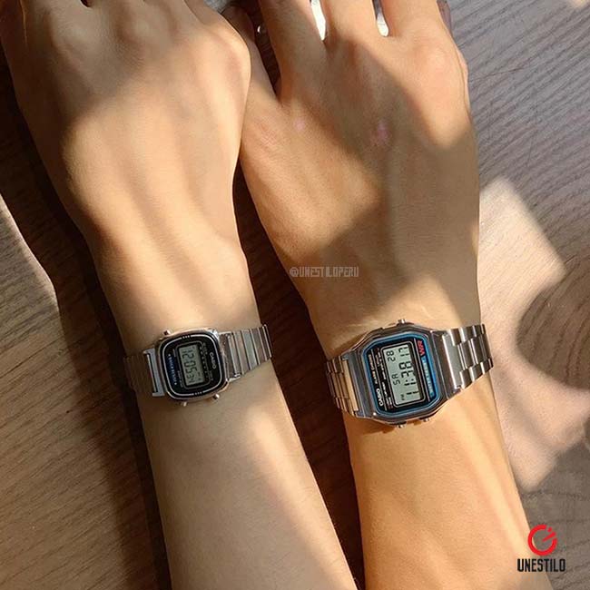 DÚO RELOJES CASIO F-91W VINTAGE