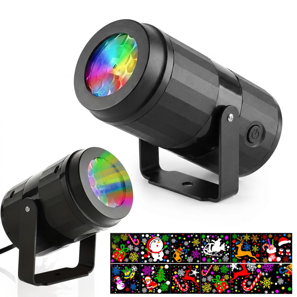 Proyector Navideño LED - Vista principal