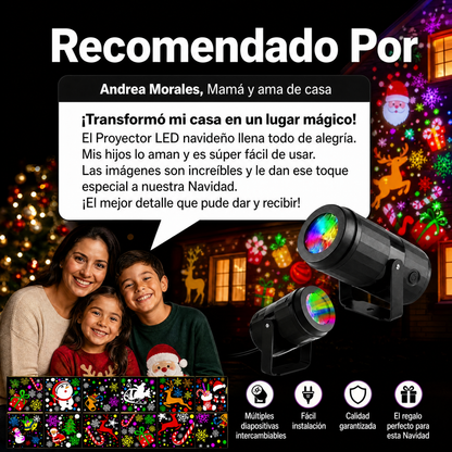 Prueba de autoridad - Proyector Navideño LED