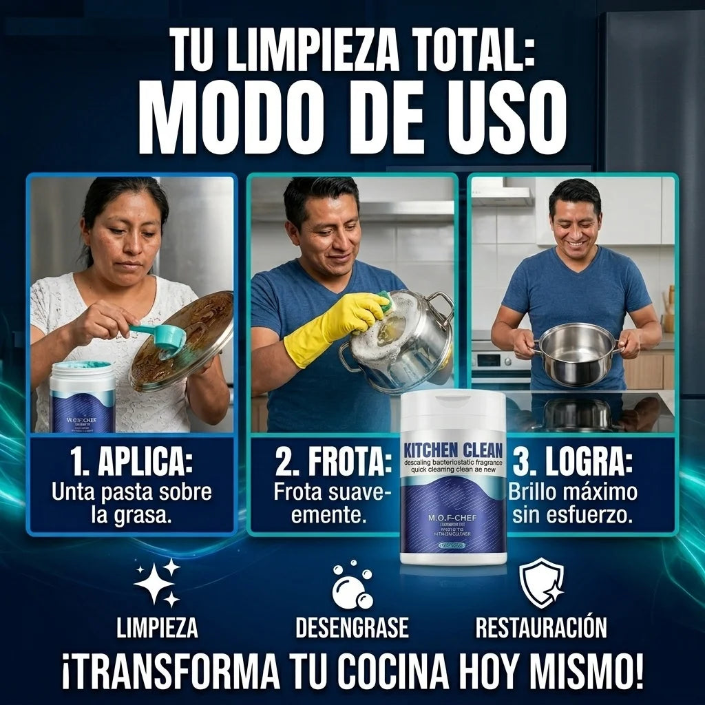 PowerClean® Limpiador en Polvo Quita manchas y Multiusos