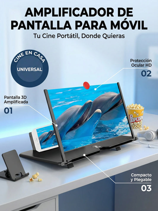 Amplificador de pantalla de lujo 3D