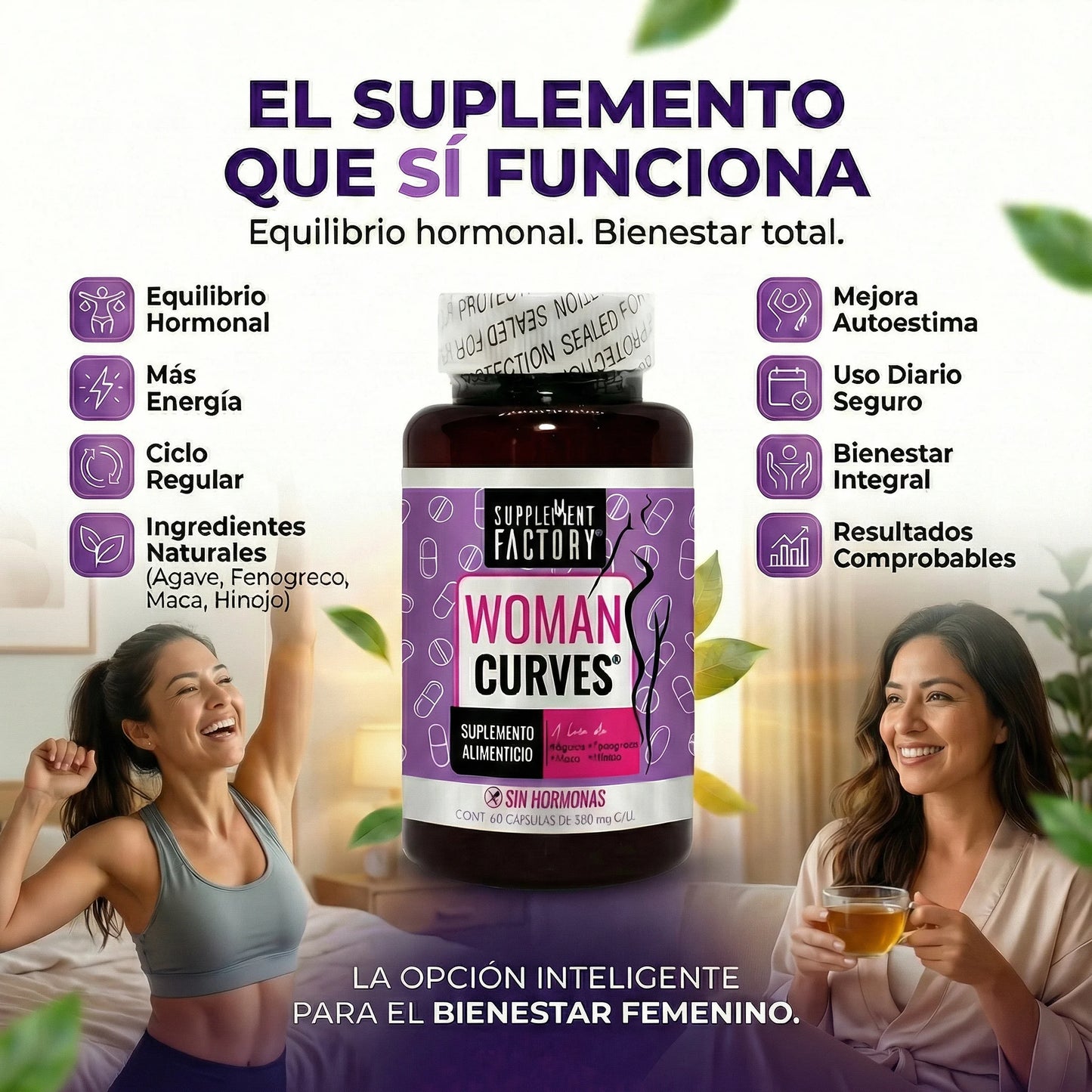 Supplement Factory Woman Curves